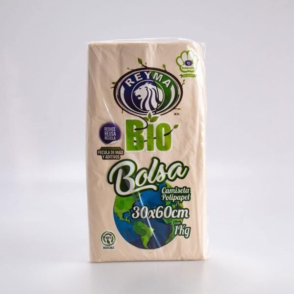 Bolsas de asa polipapel Reyma de 25 kg grande 30 x 60 a solo $55.00 pesos el kilo