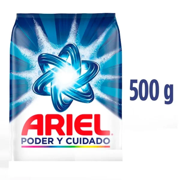 Ariel detergente Poder y Detergente 500g