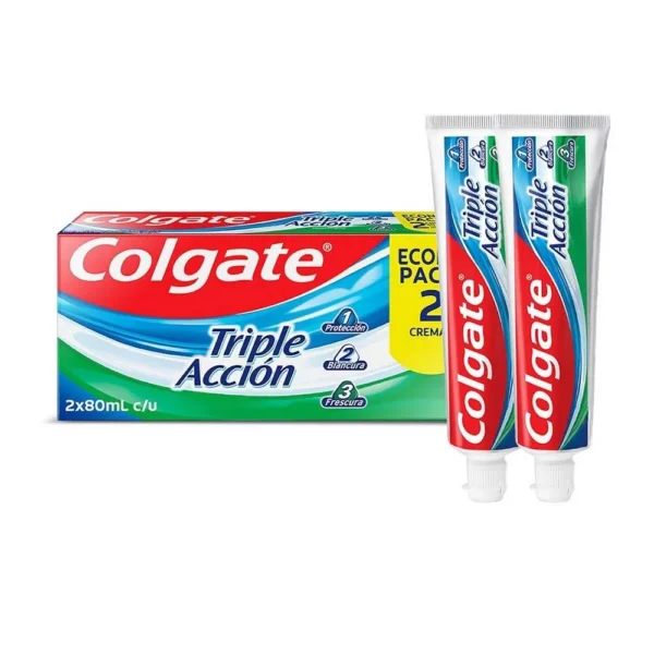 Pasta dental Colgate Triple accion Econopack 2 115ml