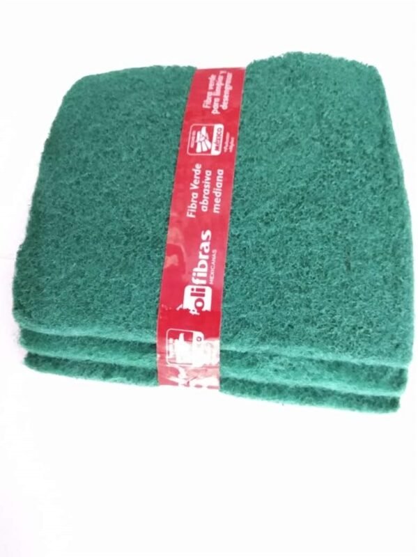 Fibra verde grande 3pz