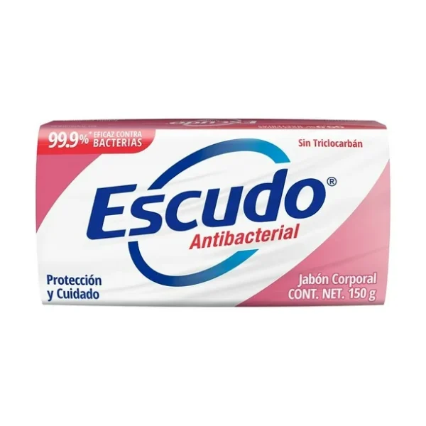 Jabon de baño Escudo antibacterial Proteccion y Cuidado 150g