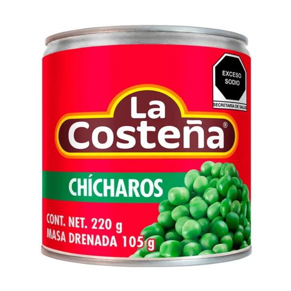 Lata de Chicharos La Costeña 220g