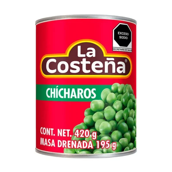 Lata de Chicharos La Costeña 420g