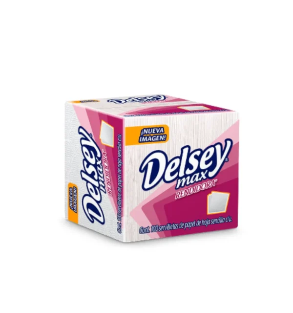Paquete de servilletas Delsey Max 100 servilletas