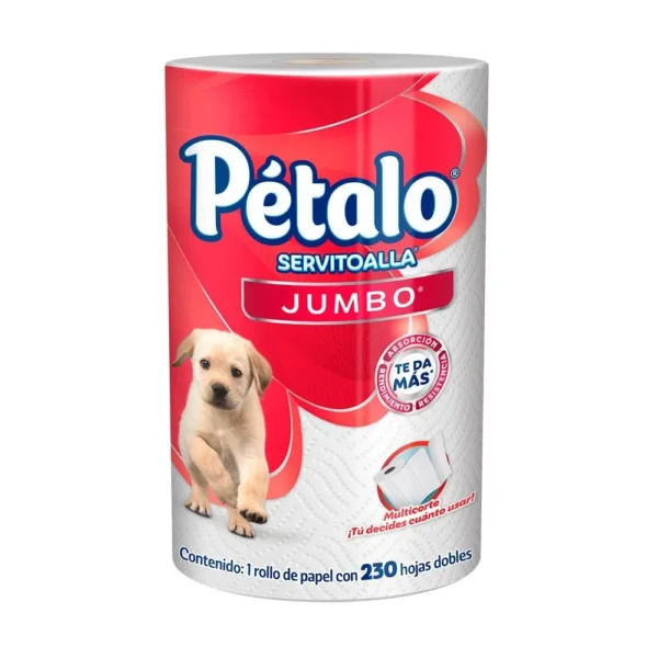 Servitoalla Petalo Jumbo 230 hojas dobles