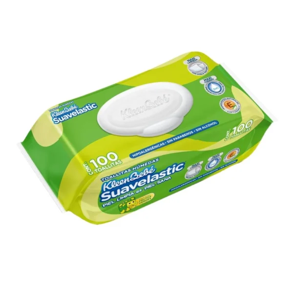 Toallitas húmedas Kleen bebe Suavelastic 100pz