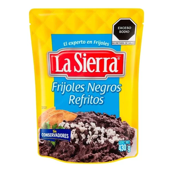 frijoles refritos la sierra 430g