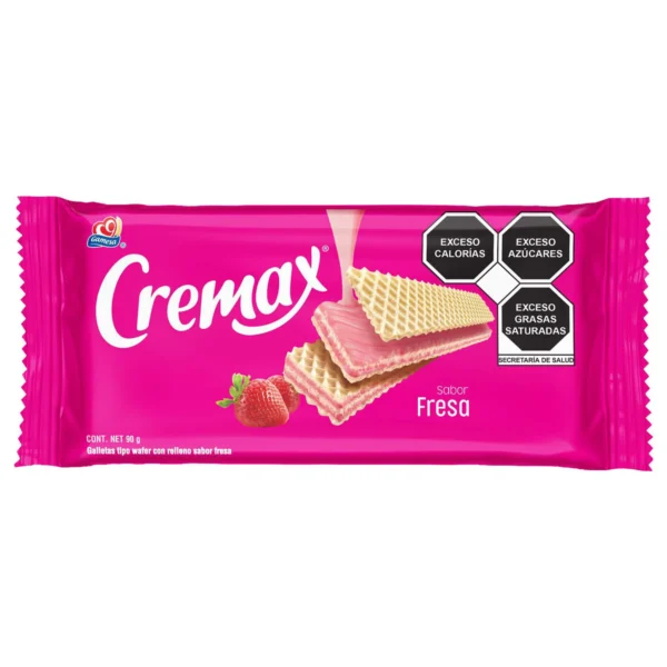 cremax sabor fresa 113gr