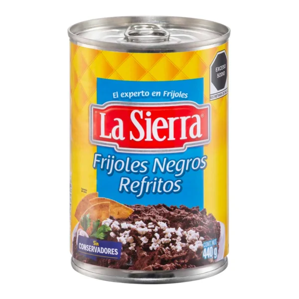 frijoles refritos la sierra en lata 440gr
