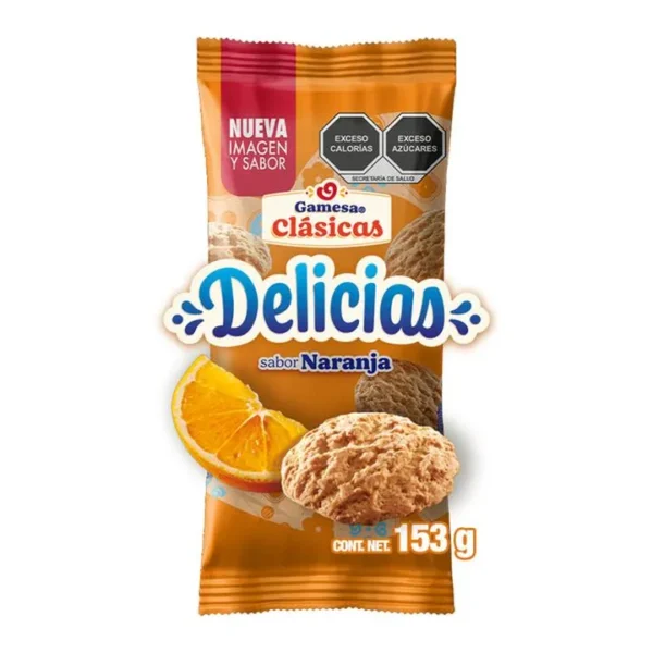 delicias naranja 153g