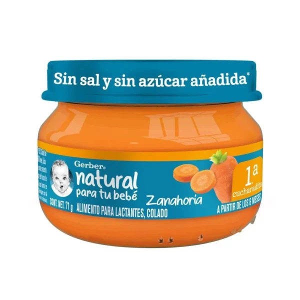 Gerber Zanahoria 71g