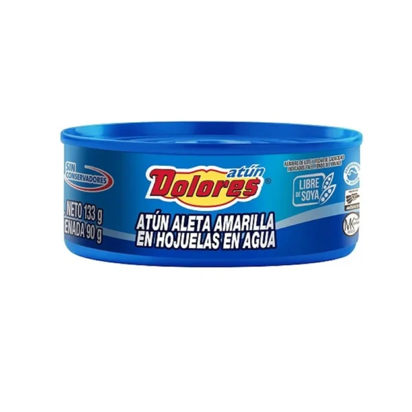 Lata de Atún Dolores en agua 133g
