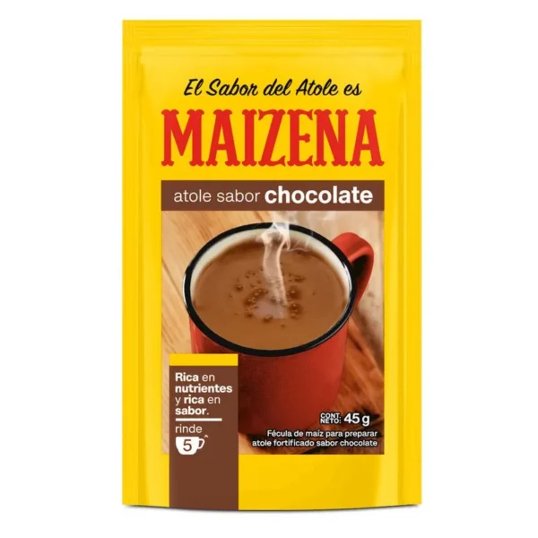 Maizena Atole sabor Chocolate 45g