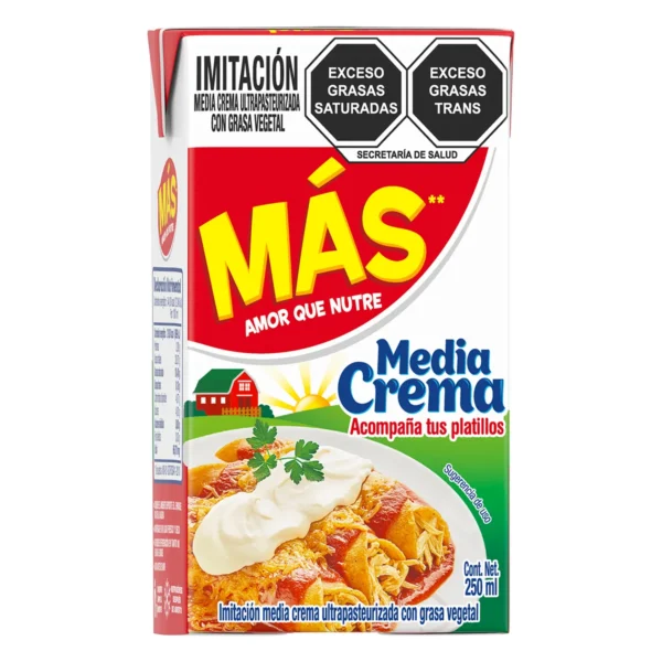 Media crema Mas Nutre 250ml