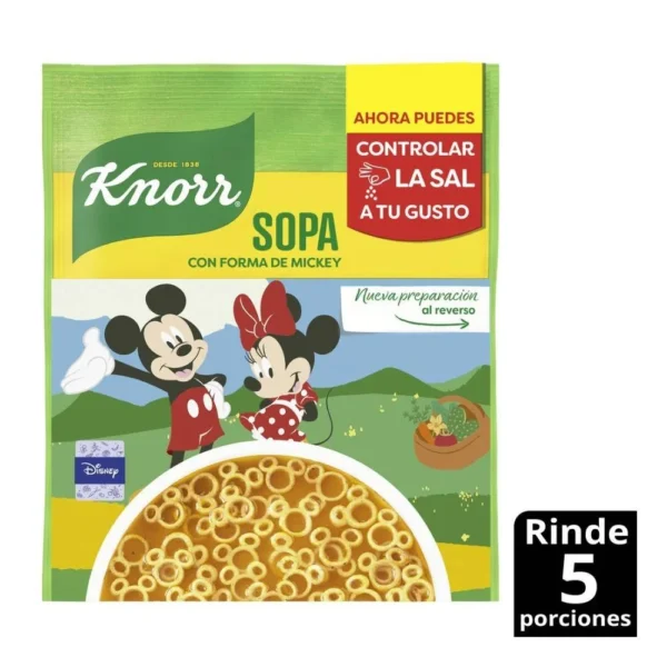 Sopa knorr Mickey Mouse 95g