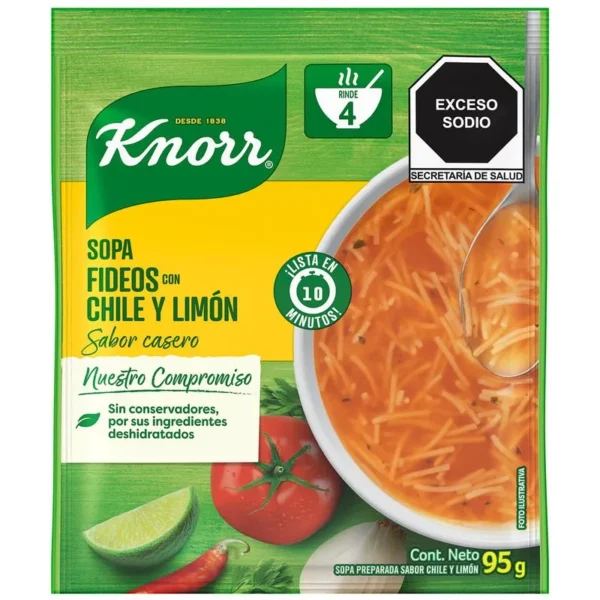 Sopa Knorr Fideo 95g