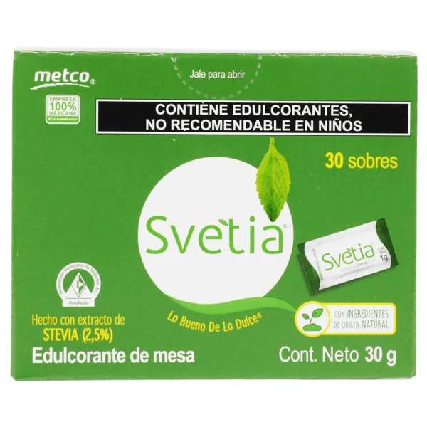 Endulzante Svetia 30g con 30 sobres