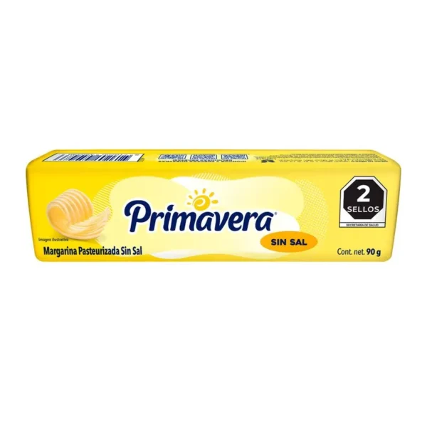 Margarina Primavera sin sal 90g