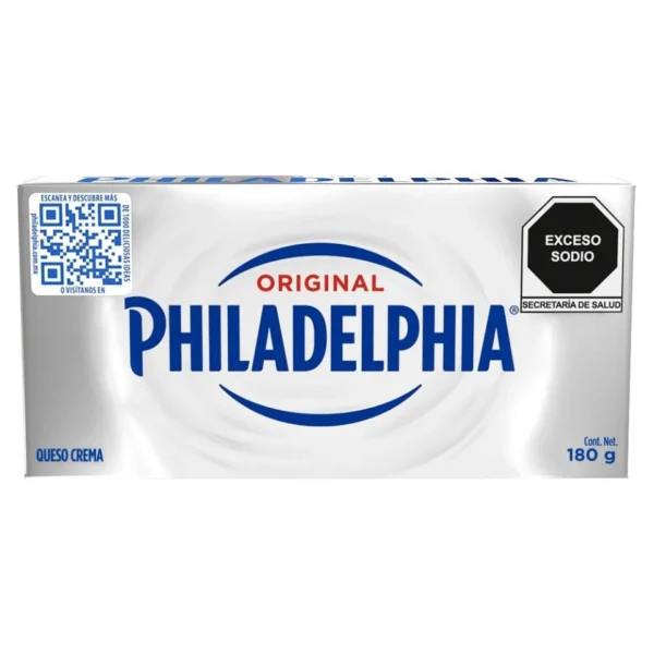 Queso crema Philadelphia 180g