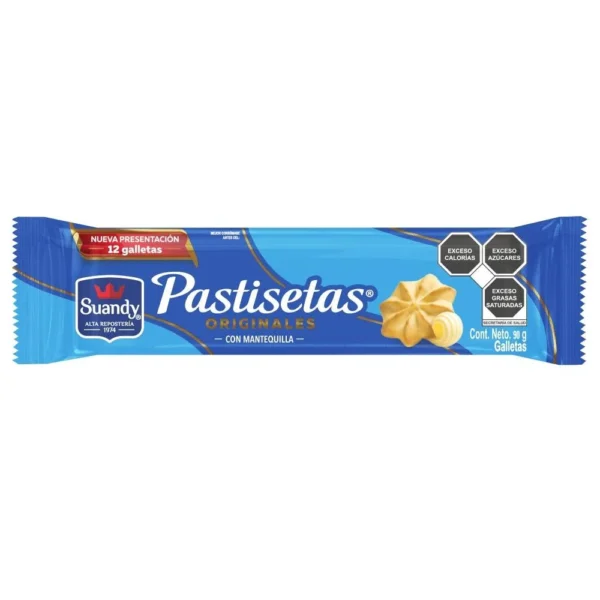 pastisetas con mantequilla de 90 grs
