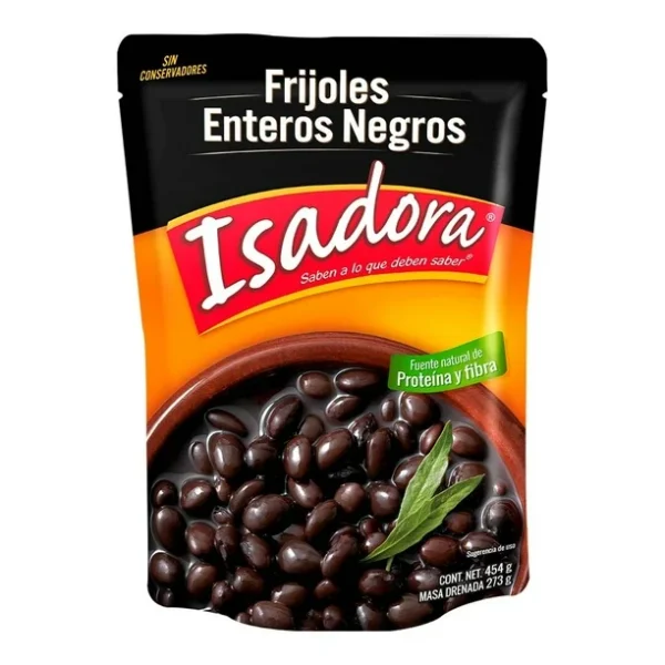 Frijoles Enteros Negros Isadora 454g