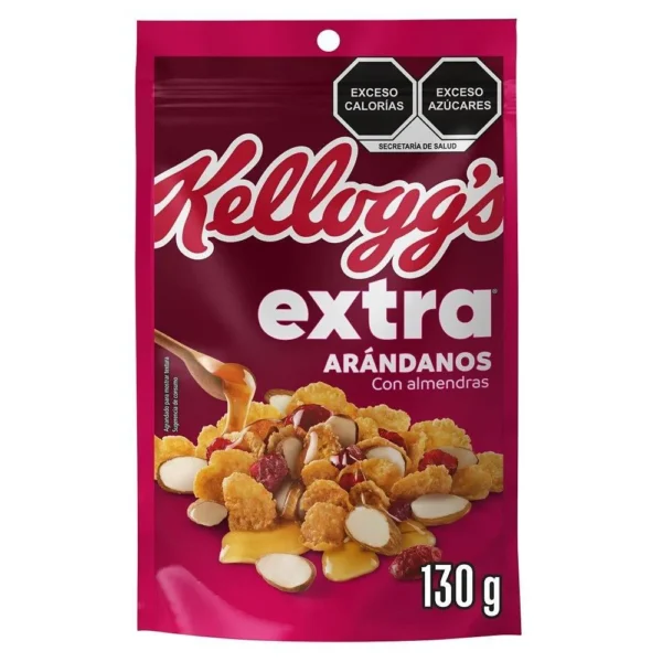 Kelloggs Extra arándanos con almendras 130g