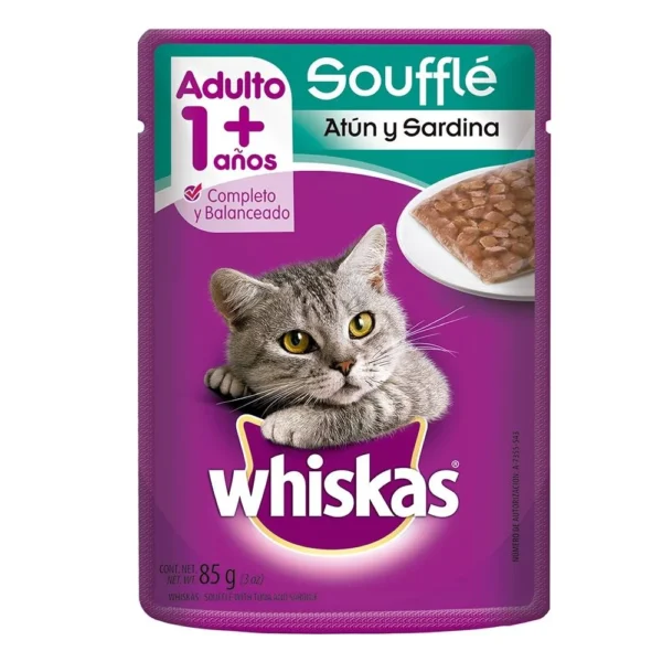 Sobre Wiska Atun y Sardina Souffle 85g