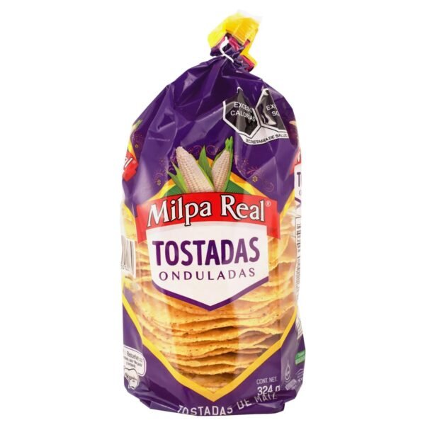 Tostadas Onduladas Milpa Real 360g