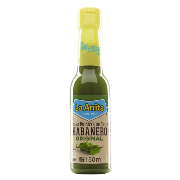 Salsa Habanera verde La Anita 150ml