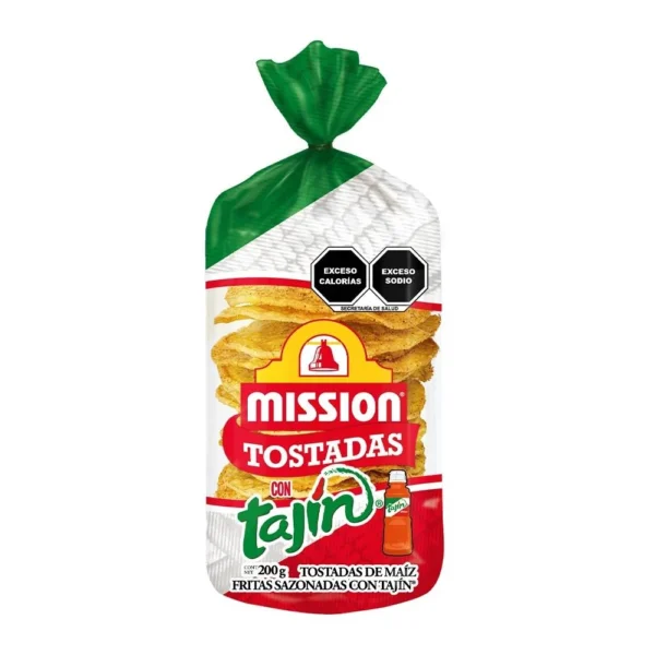 Tostadas Mission con Tajin 200g